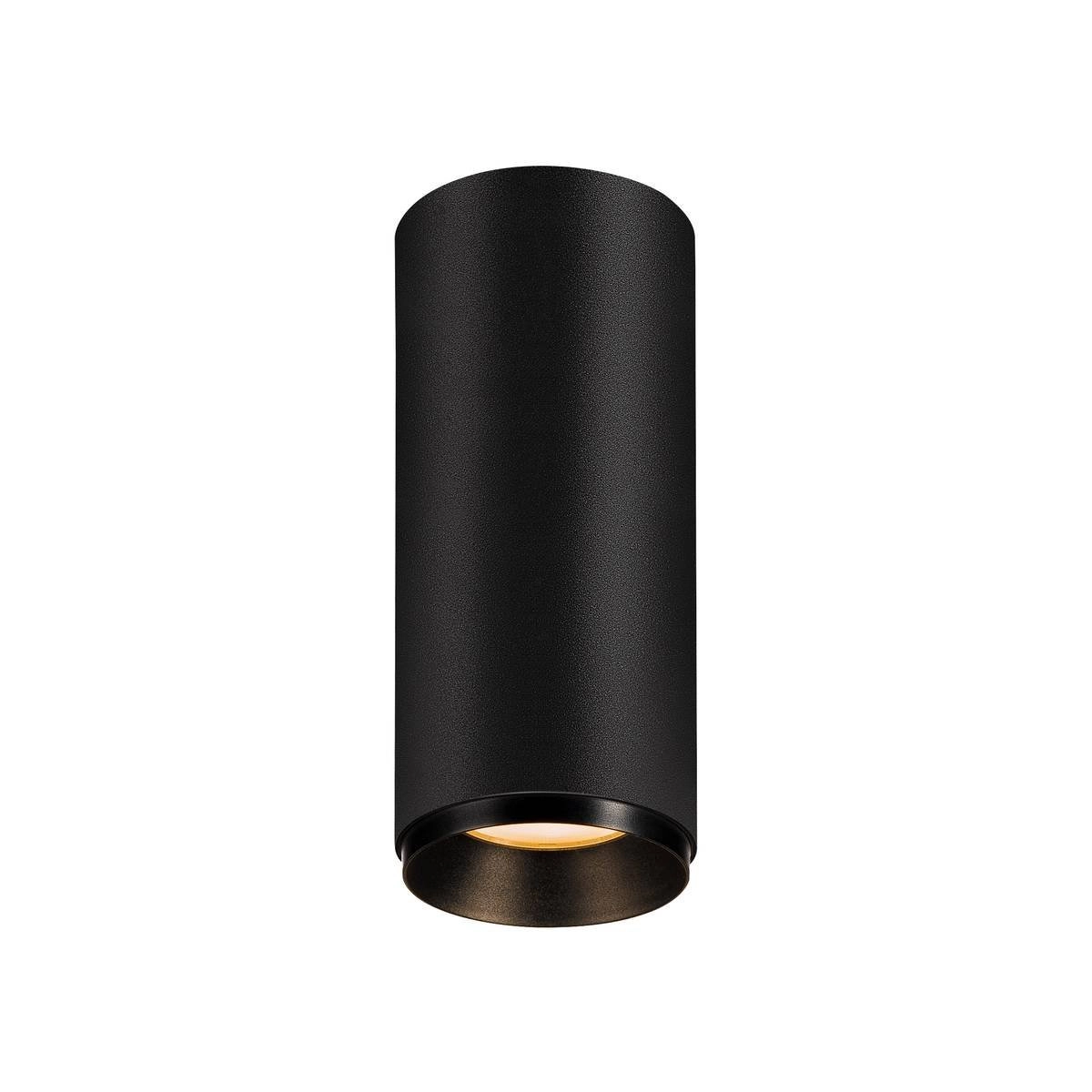 Led plafondspot Numinos 6,5cm zwart