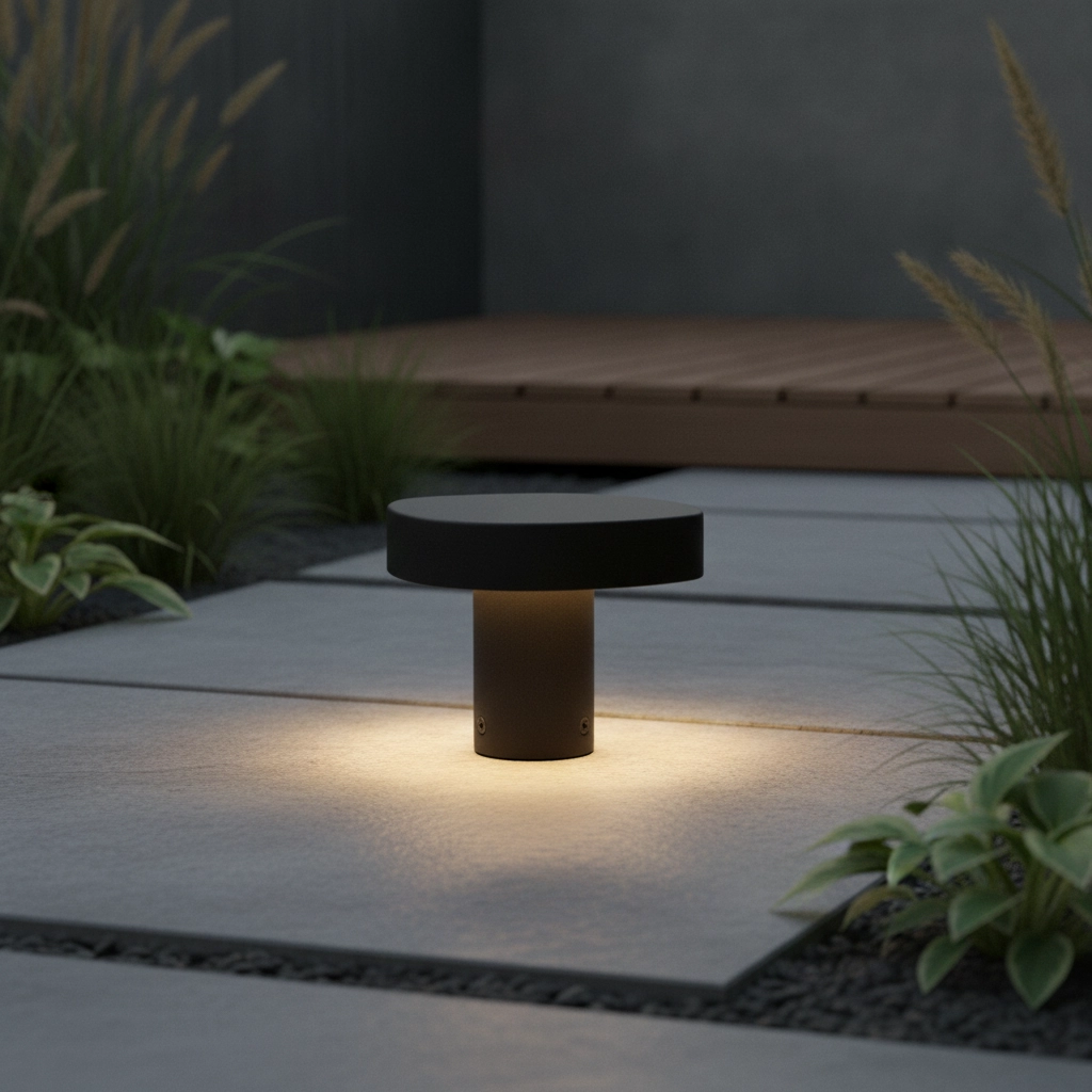 Design tuinlamp Balic 10cm zwart