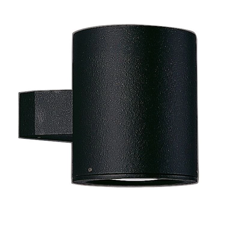 Gevelverlichting winkel Tube 14cm - zwart Gevelverlichting winkel Tube 14cm - zwart