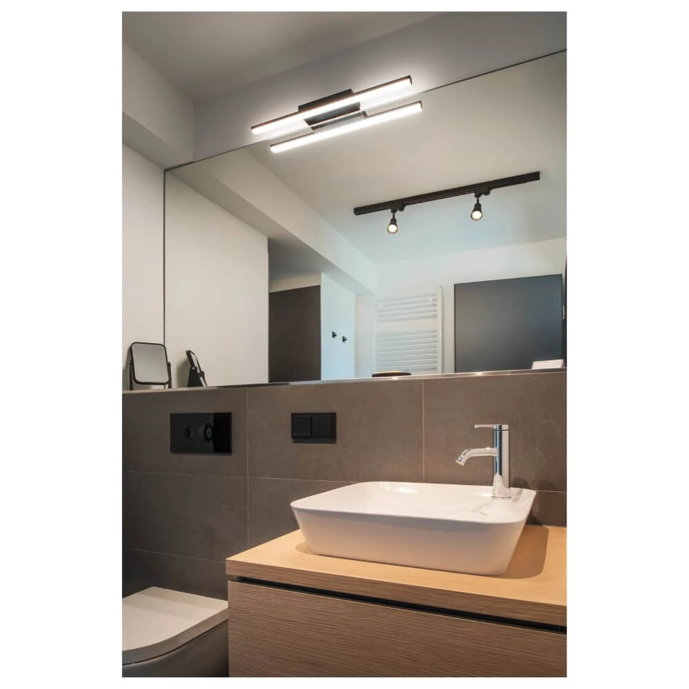 Led spiegel verlichting Glenos II zwart SLV 4024163236584