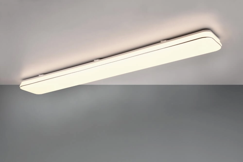Witte plafonniere Blanca rechthoek 3000K - M Trio 4017807575194