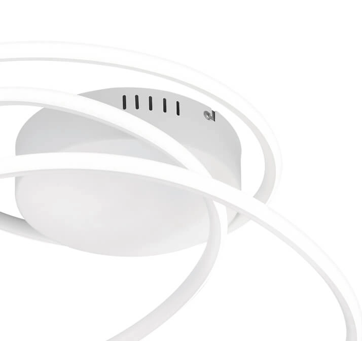 Led plafondlamp Bologna wit Trio 4017807525632
