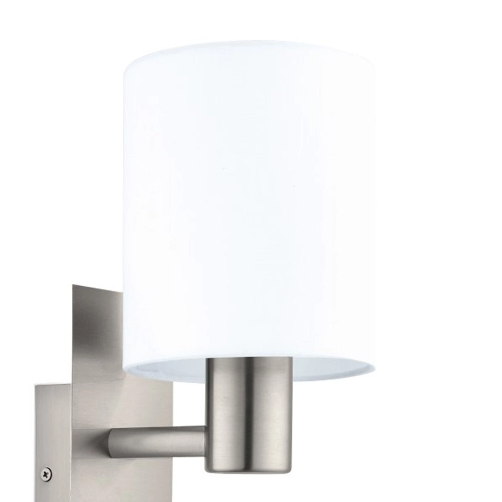 Schemerlamp Pasteri wit met leeslampje Eglo 9002759964771