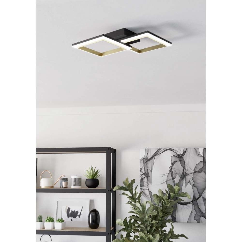 Plafondlamp Calliera design vierkant Eglo 9008606316137