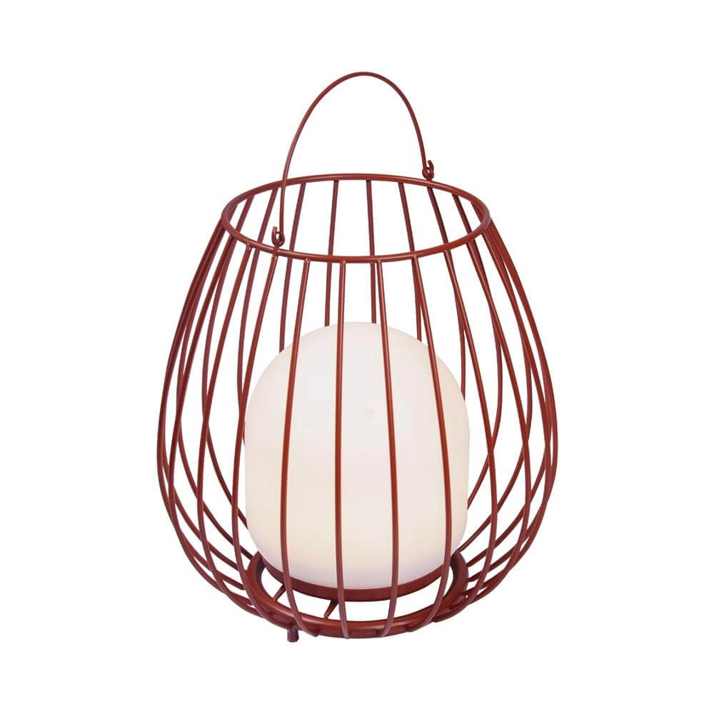 Oplaadbare tafellamp Jim To-Go rood