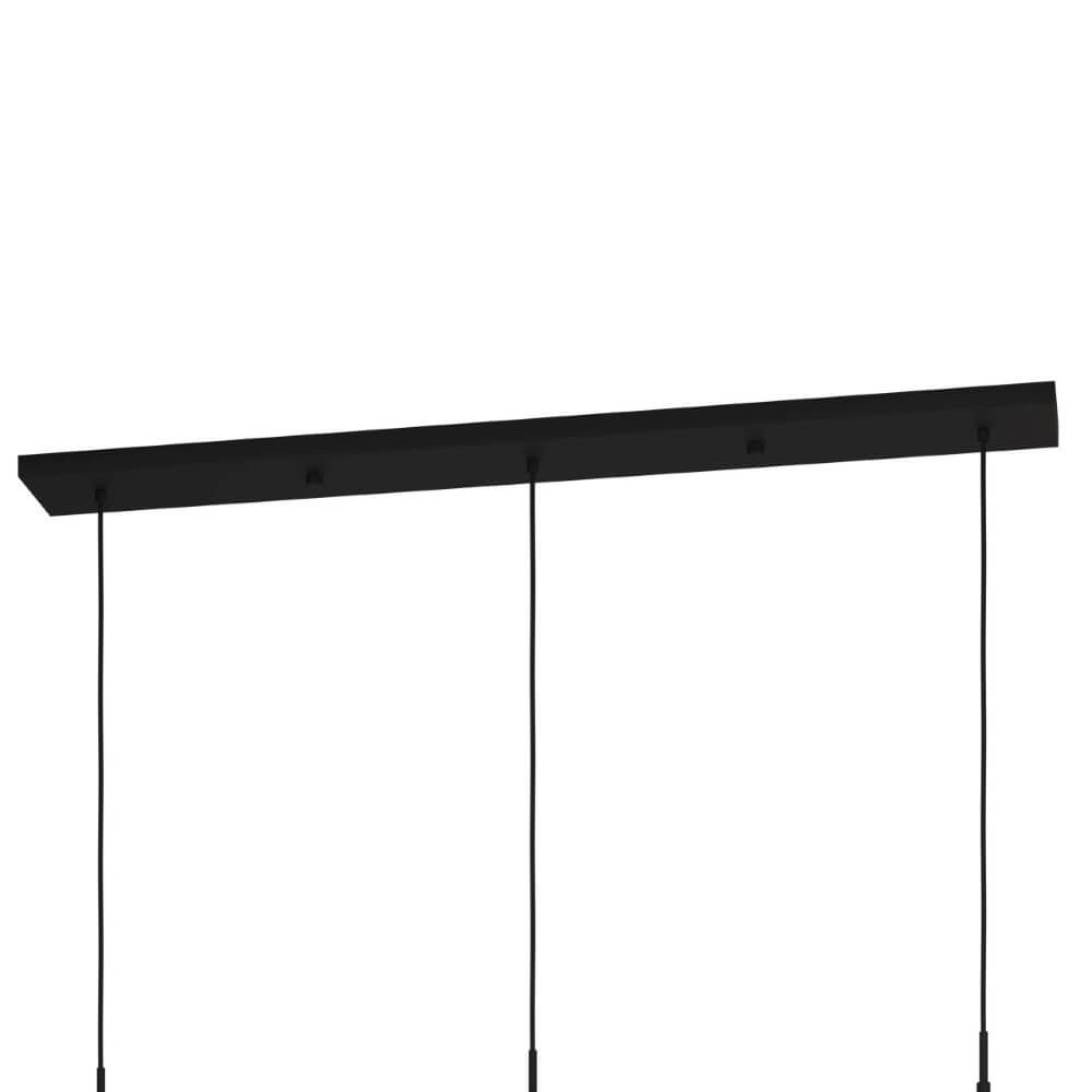 Zwarte hanglamp Bulciago 3-lichts Stars of Light 9008606229277