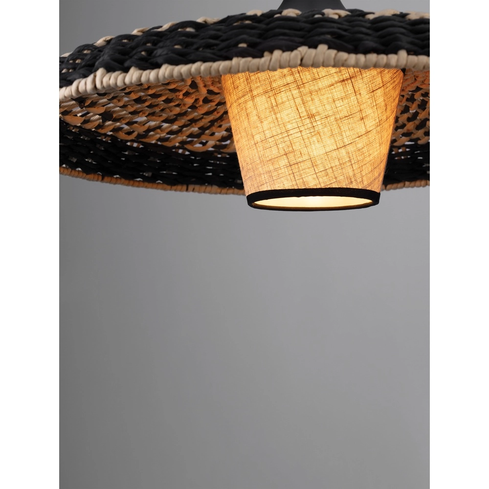 Hanglamp Capa zwart Lyora 5212017452924