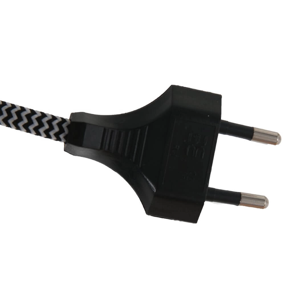 Zwarte muurlamp Elegant Classy met goud velvet Steinhauer 8712746146059