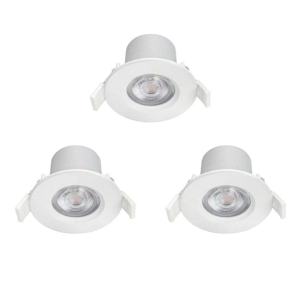 Witte led inbouwspot Dive set van 3