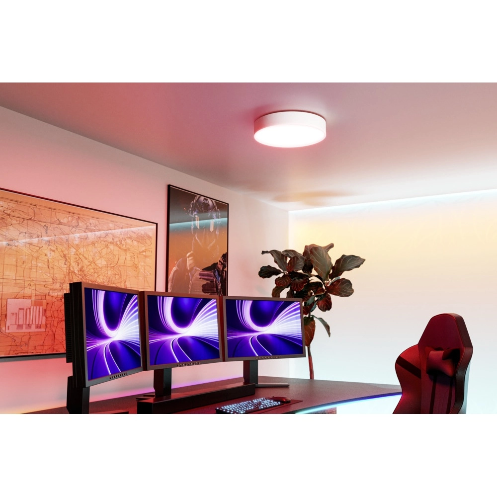 Design plafondlamp Gallizzi-Z smart wit Ø 39cm Eglo 9008606358199