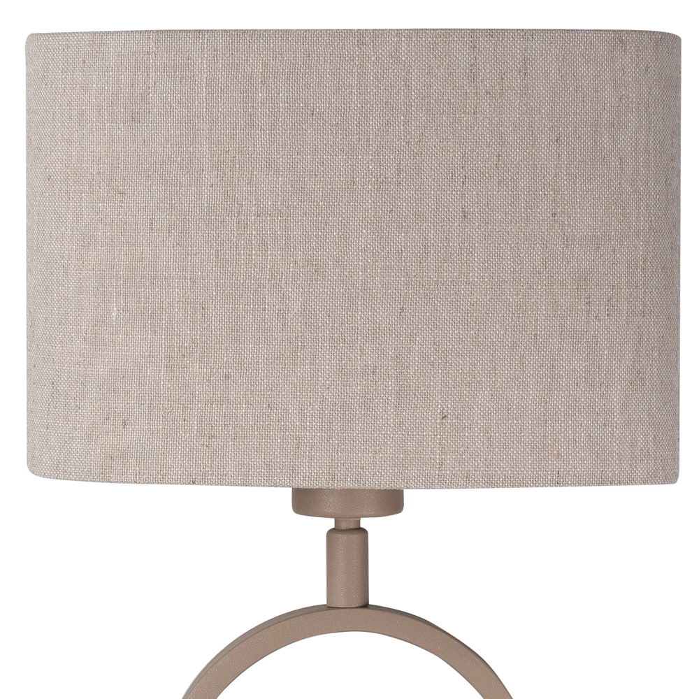 Tafellamp Siena zand bruin Highlight 8718379050558