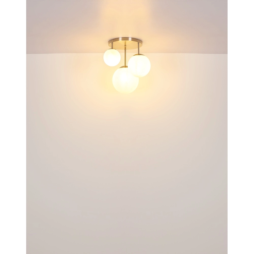 Plafondlamp Kop nikkel Globo 9007371519996