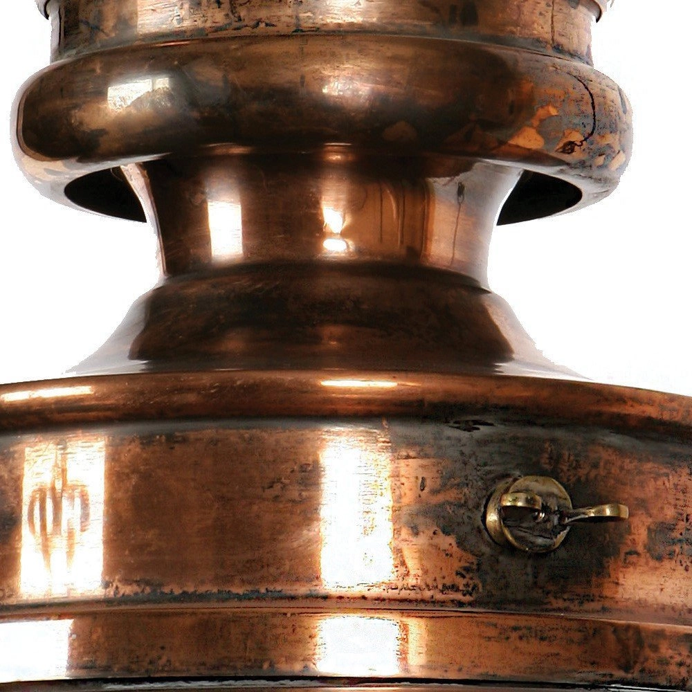 Antieke hanglamp Paddington Station M Limehouse