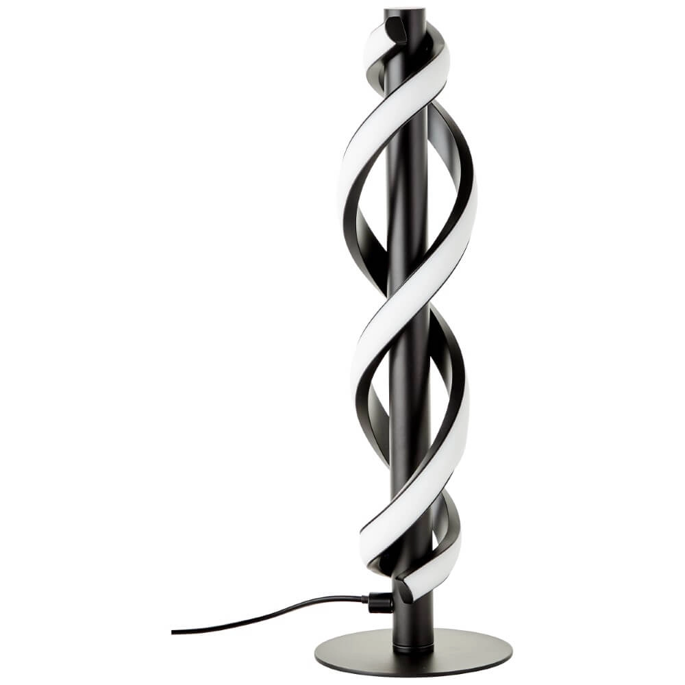 Zwarte design tafellamp Amalie Brilliant 4004353411755