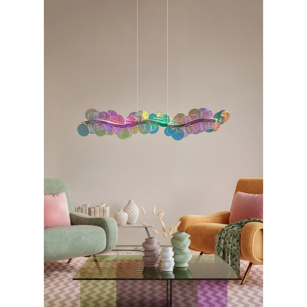 Hanglamp Pulse gekleurd Trio 4017807660852