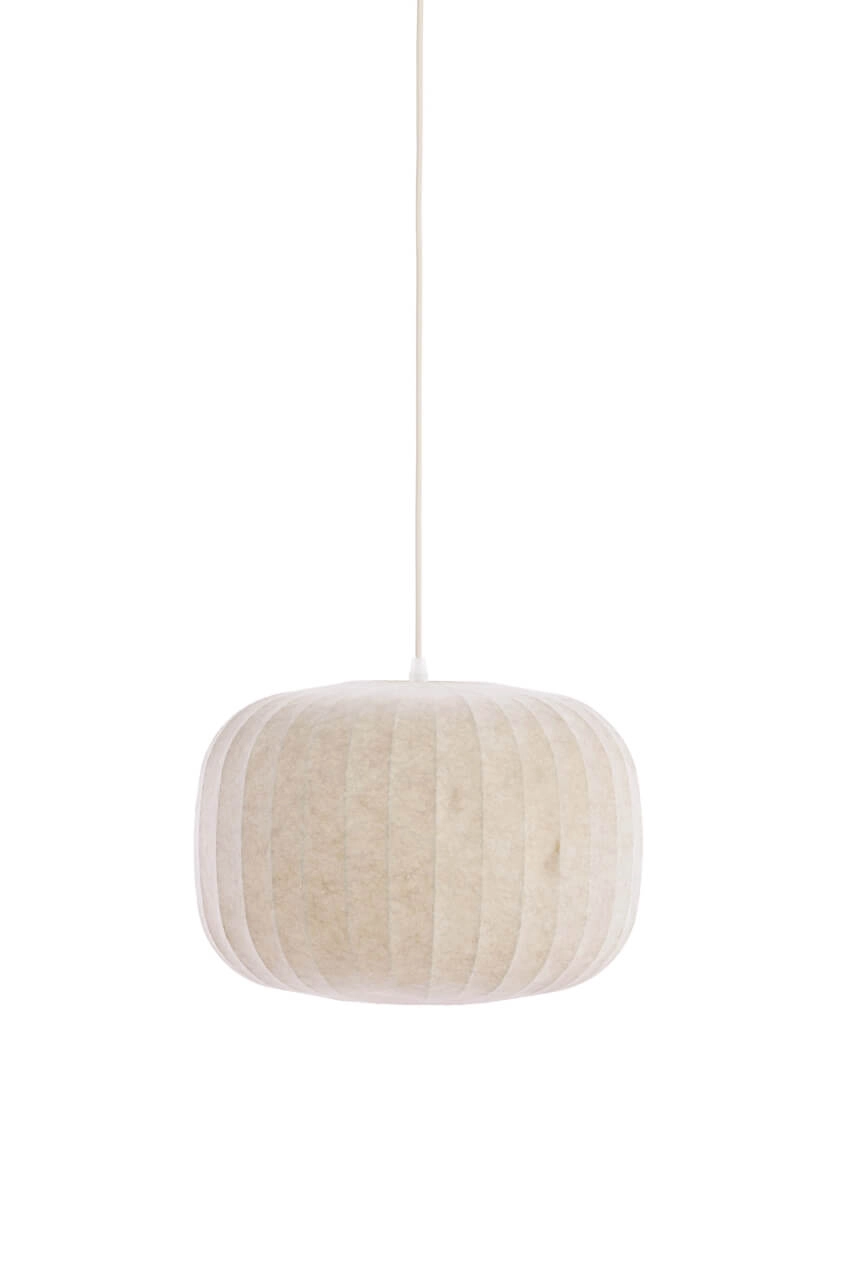 Japandi hanglamp Lexa crème Ø 35cm Light & Living 8717807756840