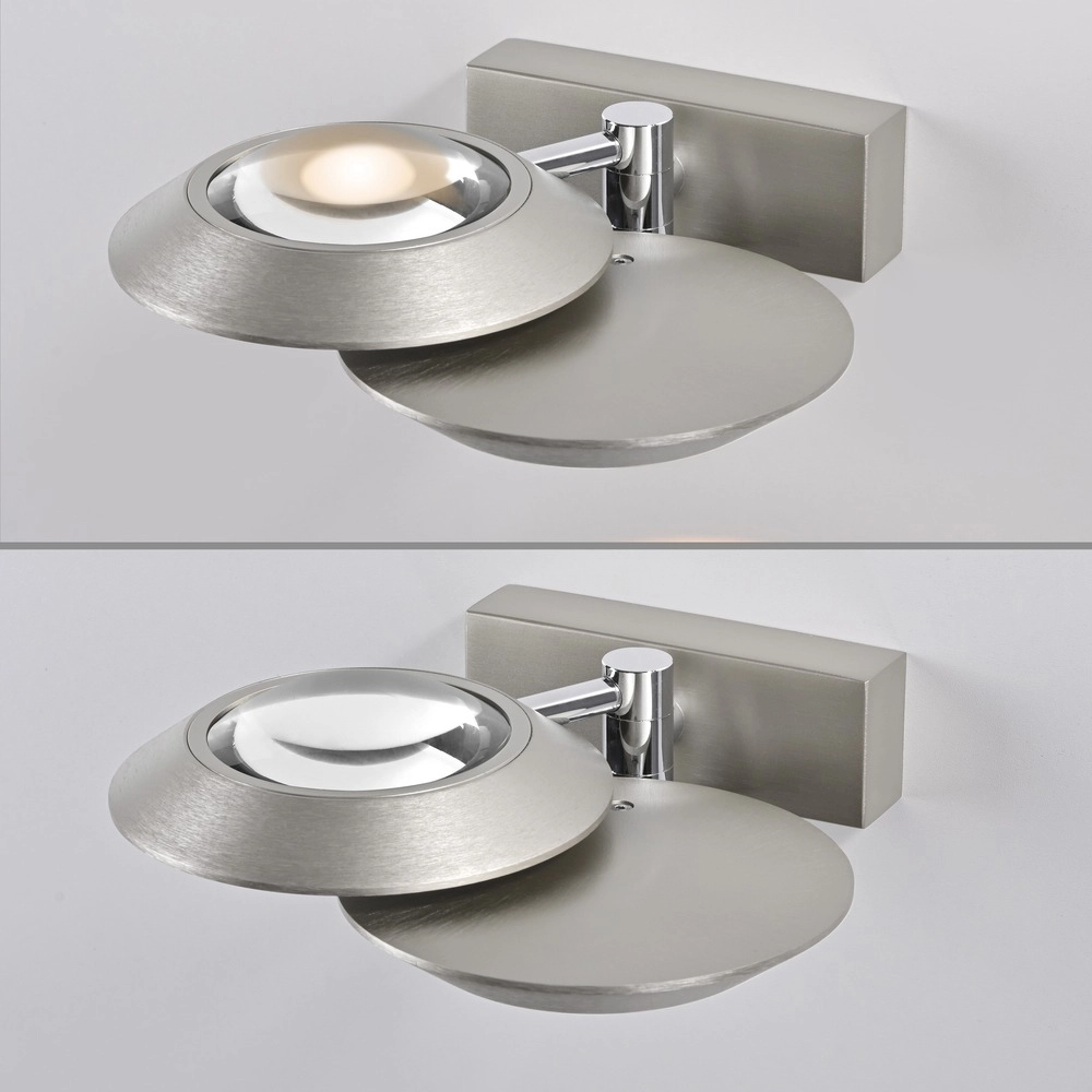 2L led wandlamp Pure Oculis Diamond grey Paul Neuhaus 4012248397022