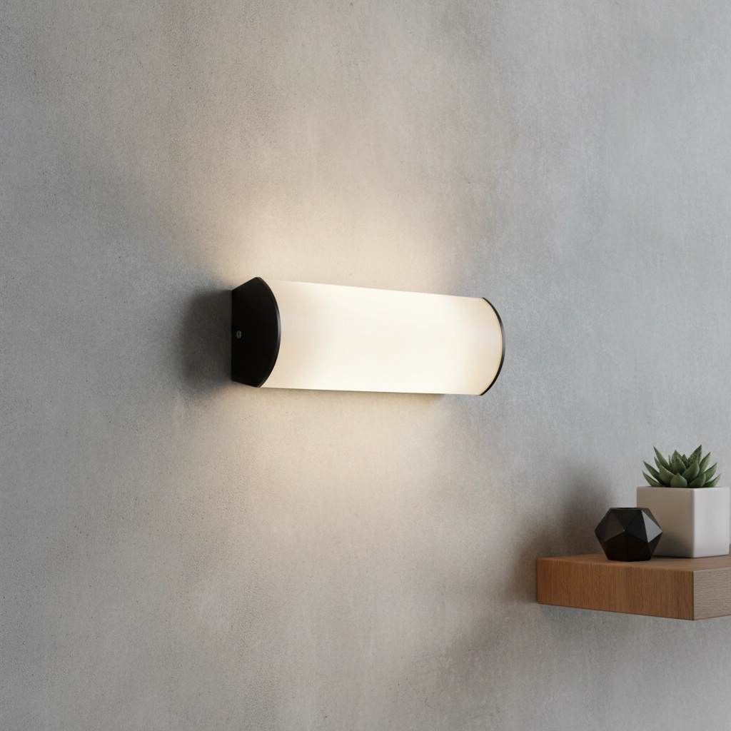 Spiegellamp Bella zwart design