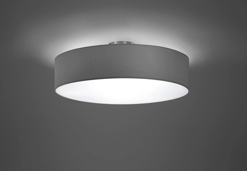 Plafonnière Hotel 50cm antraciet Trio 4017807505627