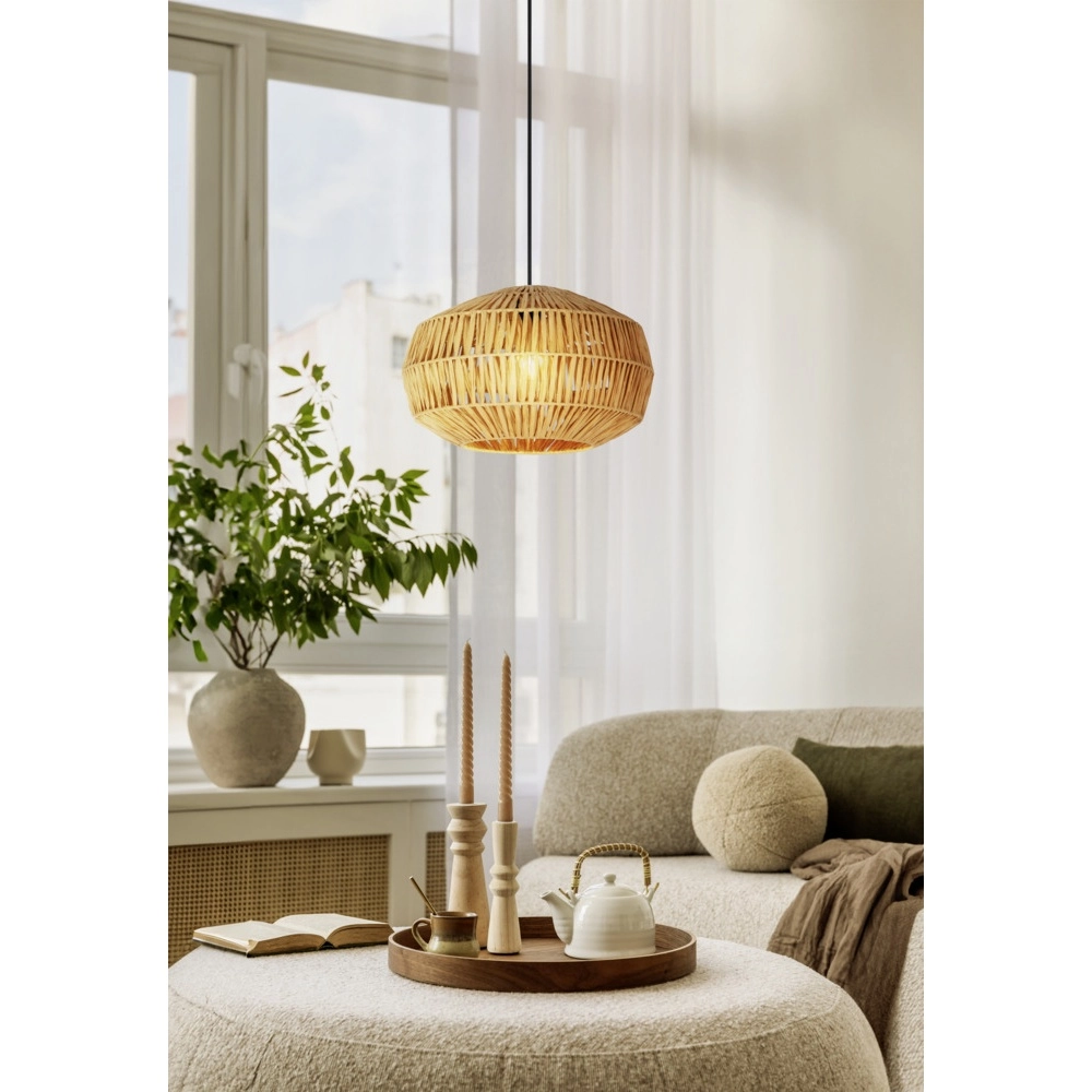 Rotan hanglamp Sheldon Ø 38cm Eglo 9008606359783