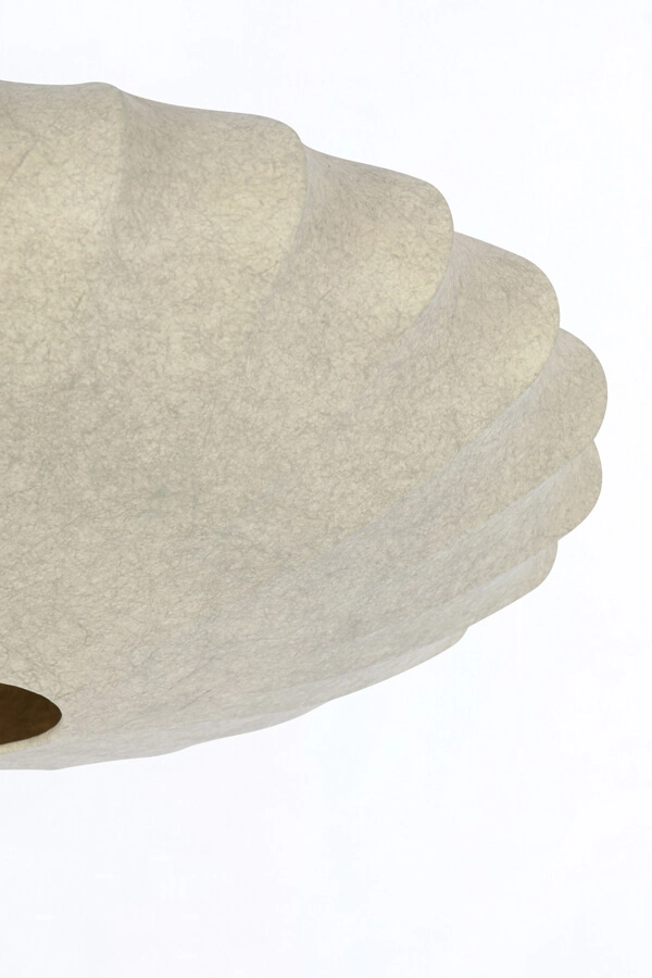 Japandi hanglamp Fay Ø 60cm crème Light & Living 8717807760380