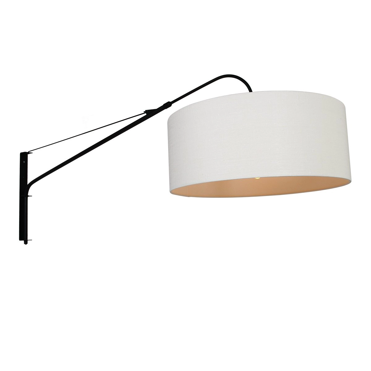 Wand leeslamp Gramineus met kap Steinhauer 8712746132403