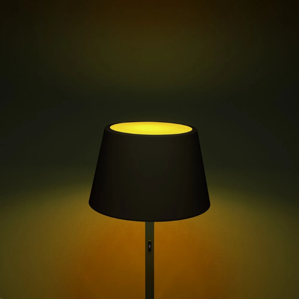 Oplaadbare schemerlamp voor buiten Pomezia zwart KonstSmide 7318307824759