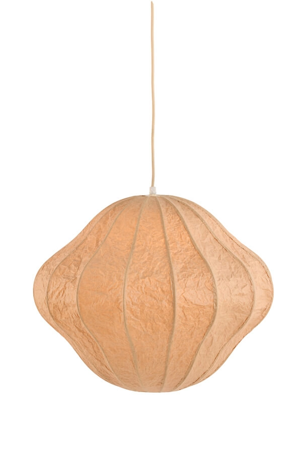 Bruine hanglamp Sukau Ø 50cm