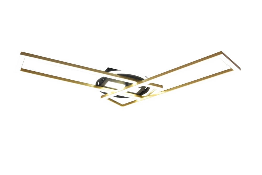 Verstelbare led plafondlamp Twister rvs Trio 4017807540611