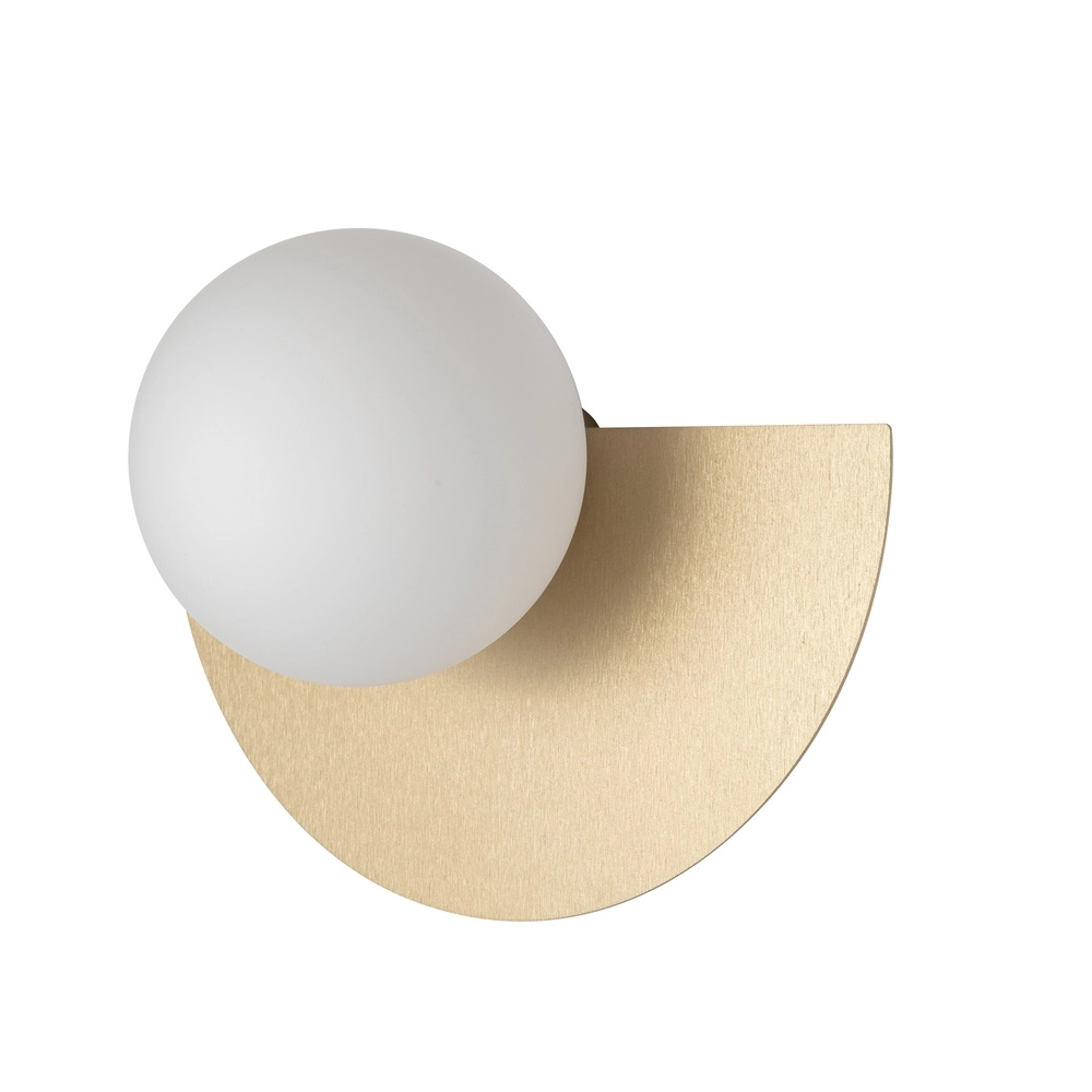 Design wandlamp half Saturn goud Lyora 5903139125987