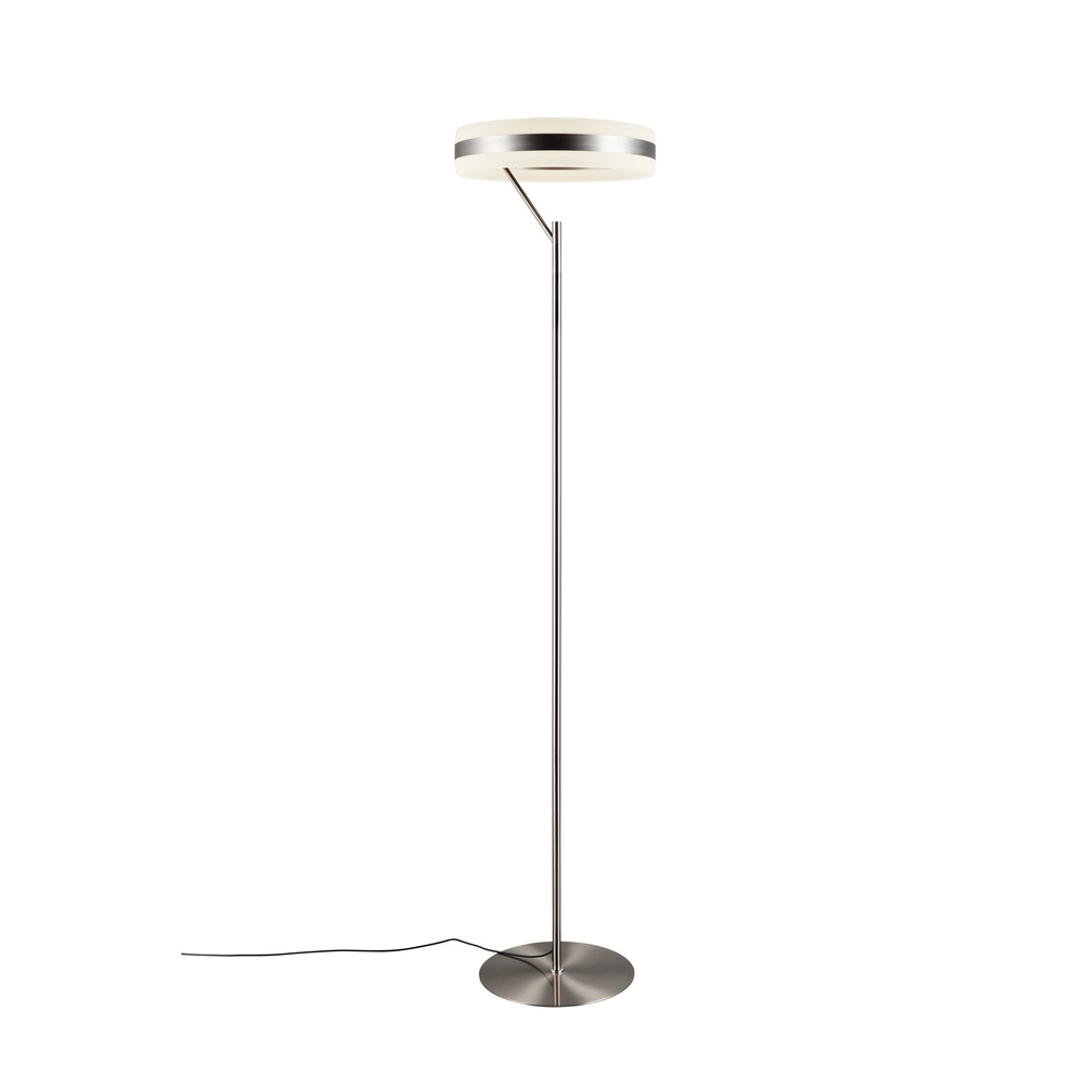 Design vloerlamp Dios nikkel Trio 4017807657777