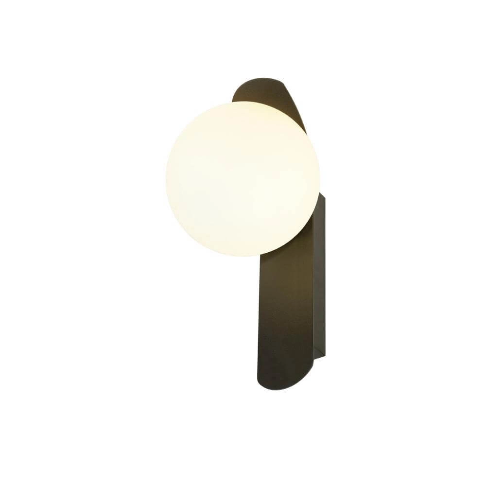 Zwarte wandlamp Sun bol SLV 4024163292825