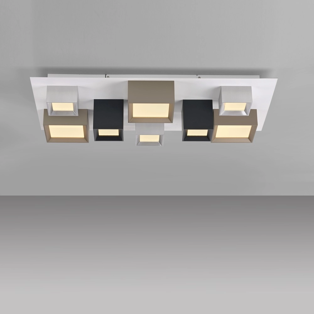 Led plafondlamp Pure Manhattan 8-lichts Paul Neuhaus 4012248396896