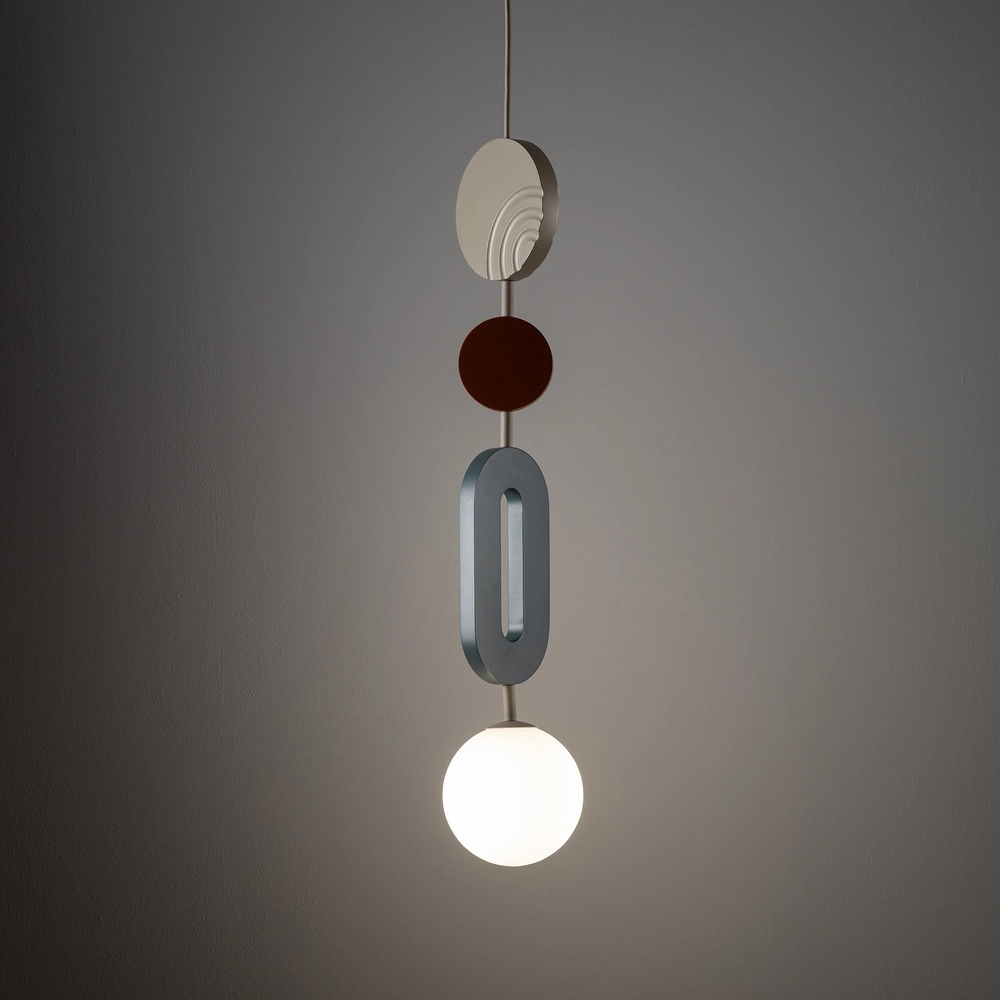 Unieke hanglamp Drops Color umbra blauw Lyora 5903139111959