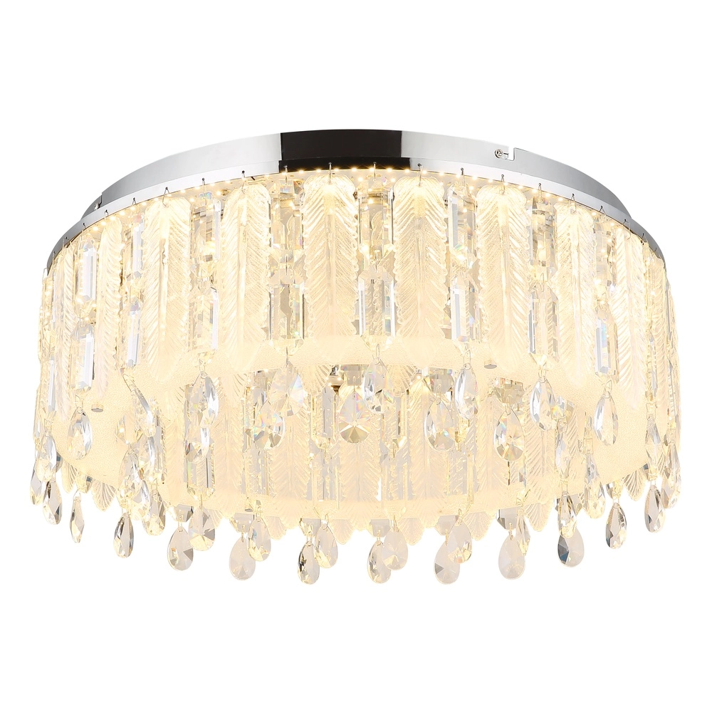 Plafondlamp Klunka chroom Ø 58,5cm Globo 9007371459094