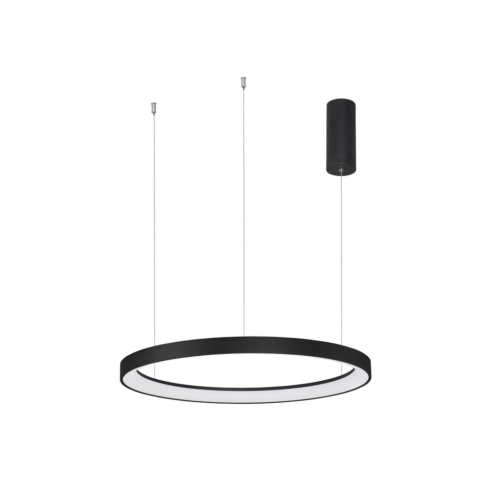 Design hanglamp Pertino zwart Ø 58cm 2700K Lyora 5212017446053