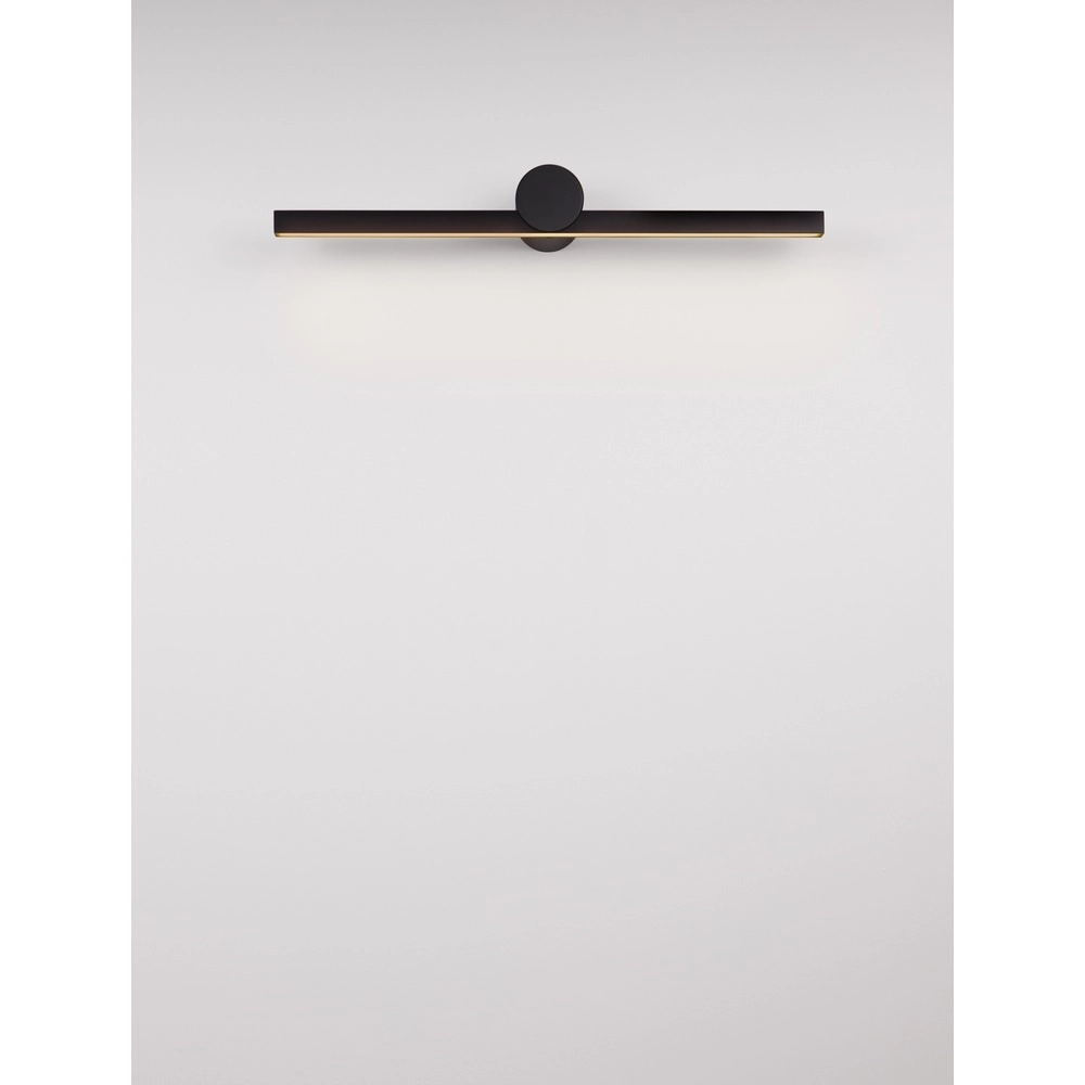 Design wandlamp Breggo zwart 61cm Lyora 5212017447401