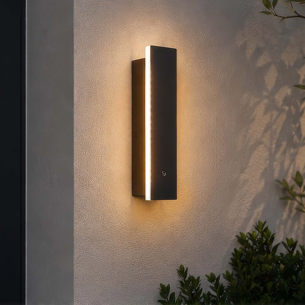 Design wandlamp Black Line zwart 30cm Searchlight 5,05342E+12