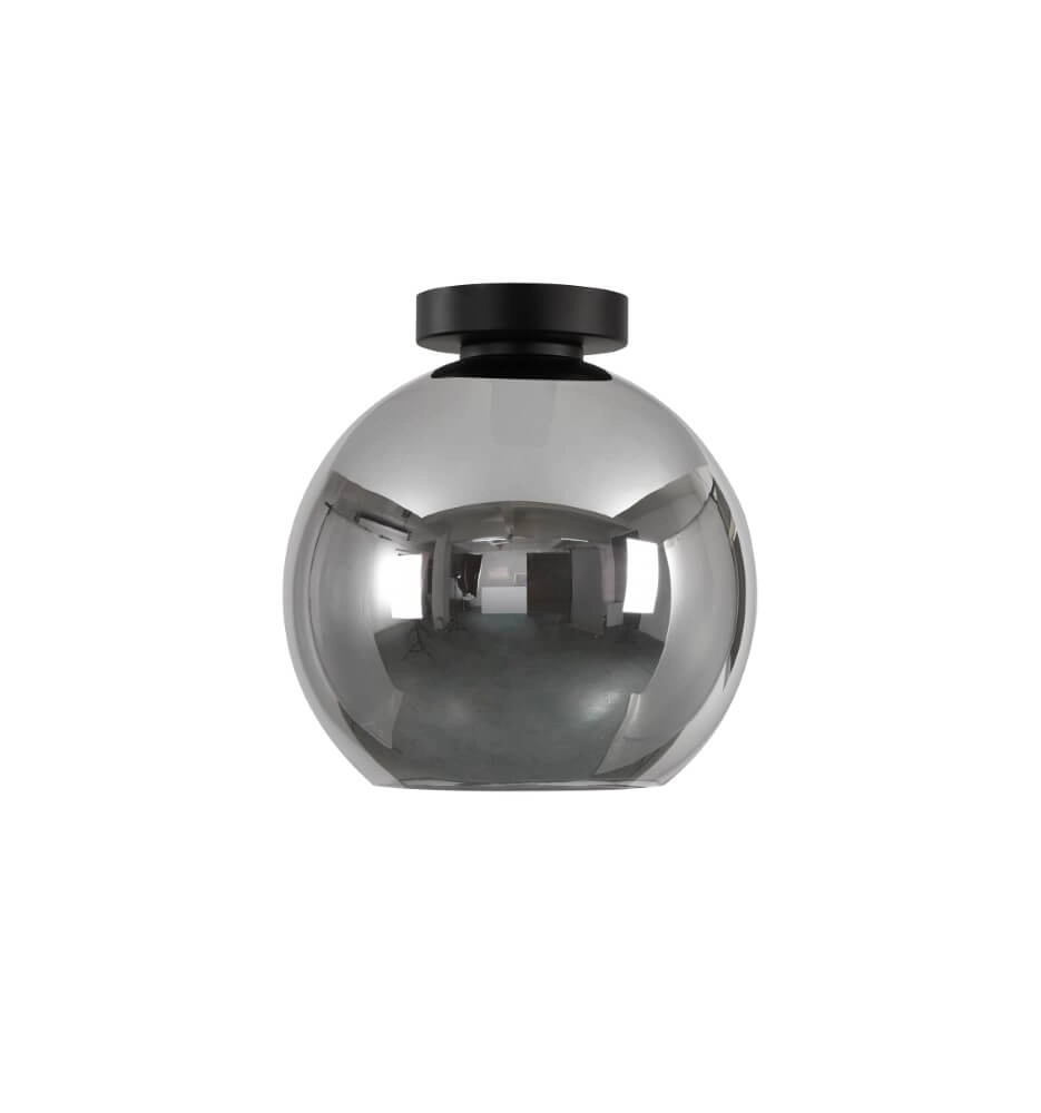 Plafondlamp Marino titan glas Ø 25cm Artdelight 8719831737741