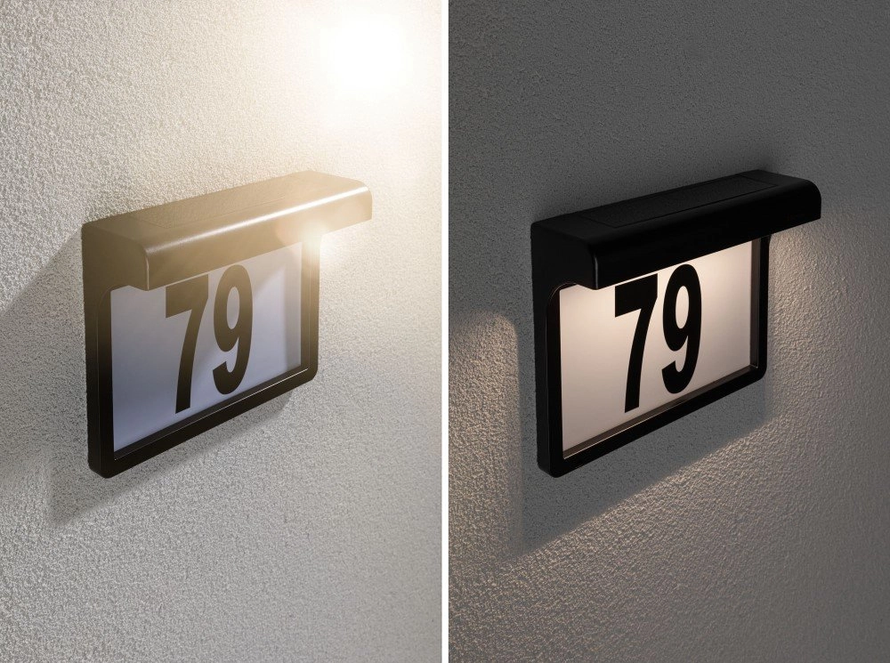 Huisnummer verlichting Dayton 2 Paulmann 4000870953884