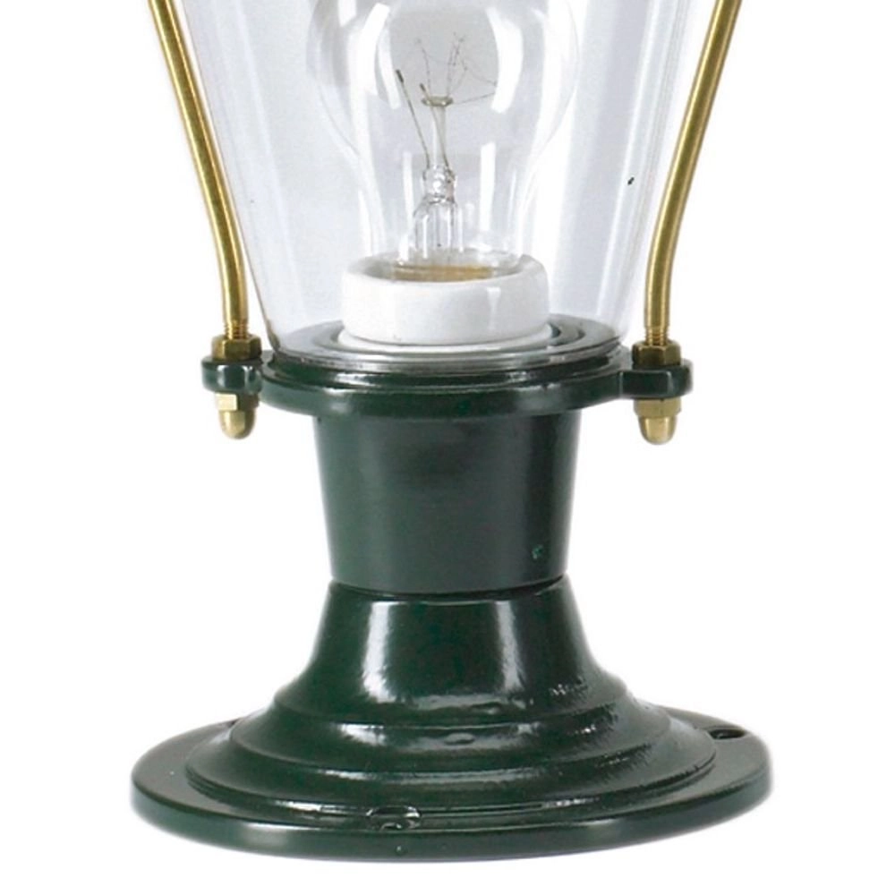 Nostalgische sokkellamp Breda C 208 zwart KS Verlichting 8714732110549