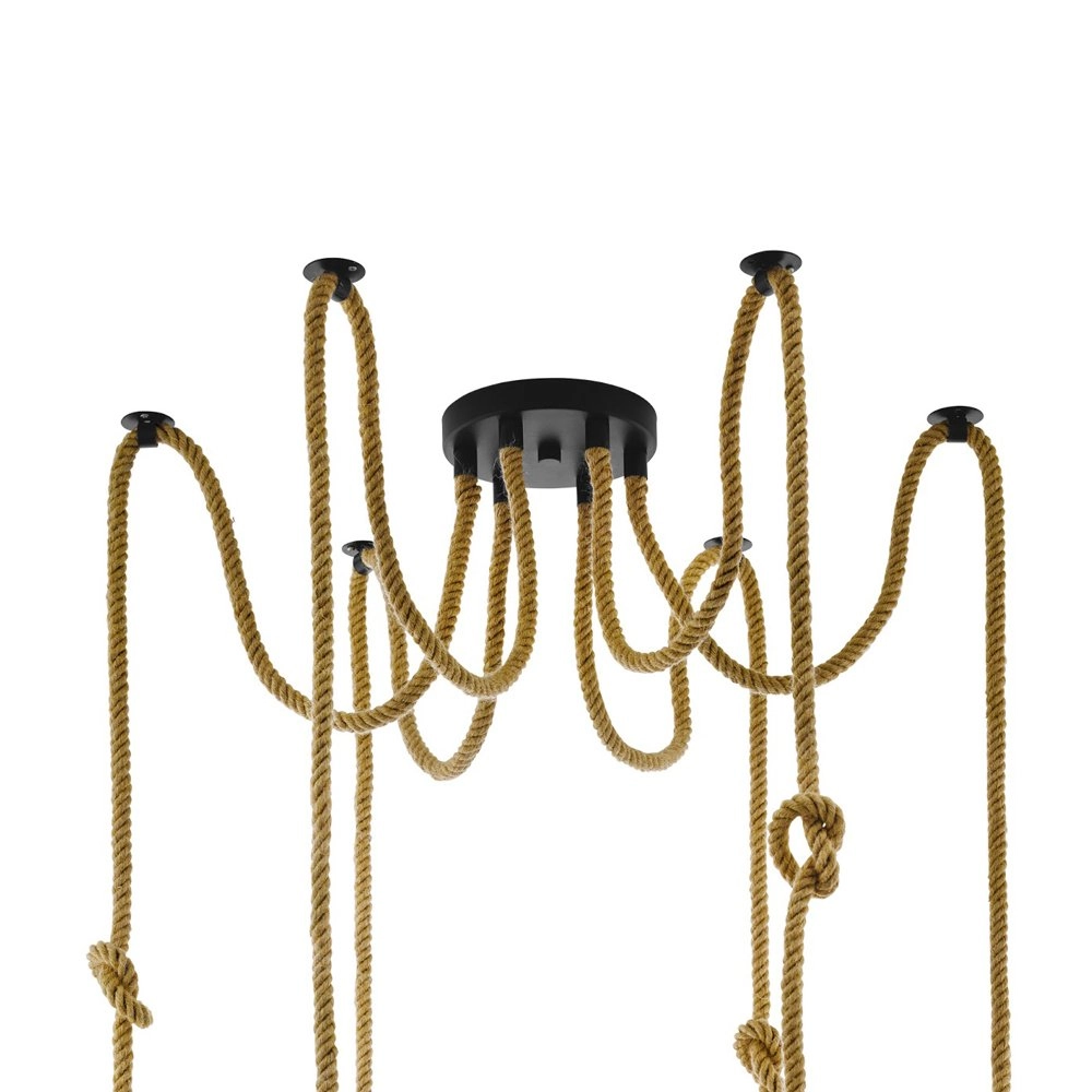 Touwlamp Rampside spider 6-lichts Eglo 9002759431952