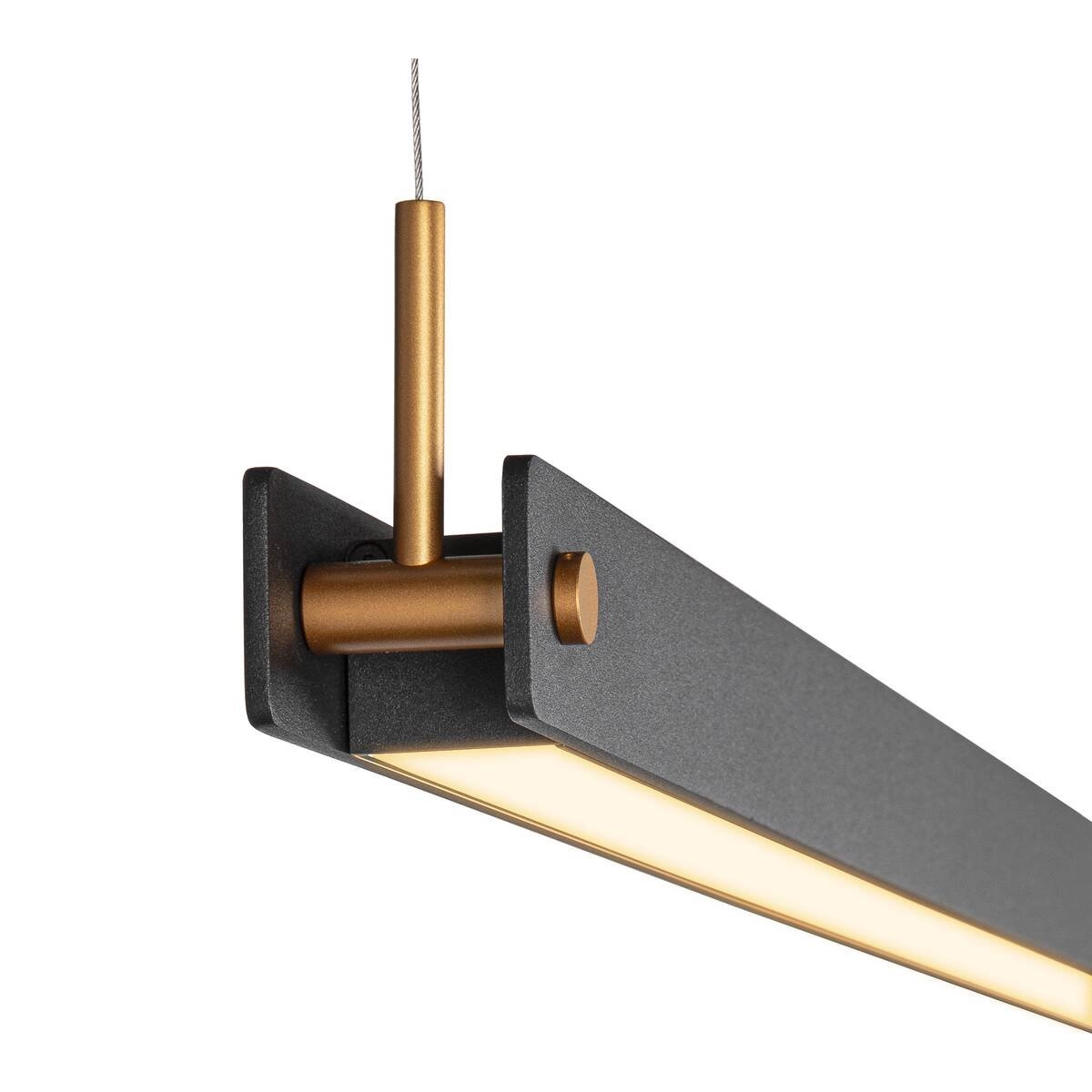 Led hanglamp Noya 120cm zwart SLV 4024163236843