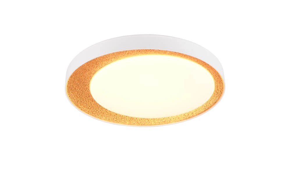 Mooie led plafonnière Aleta Ø 45cm - goud Trio 4017807616750