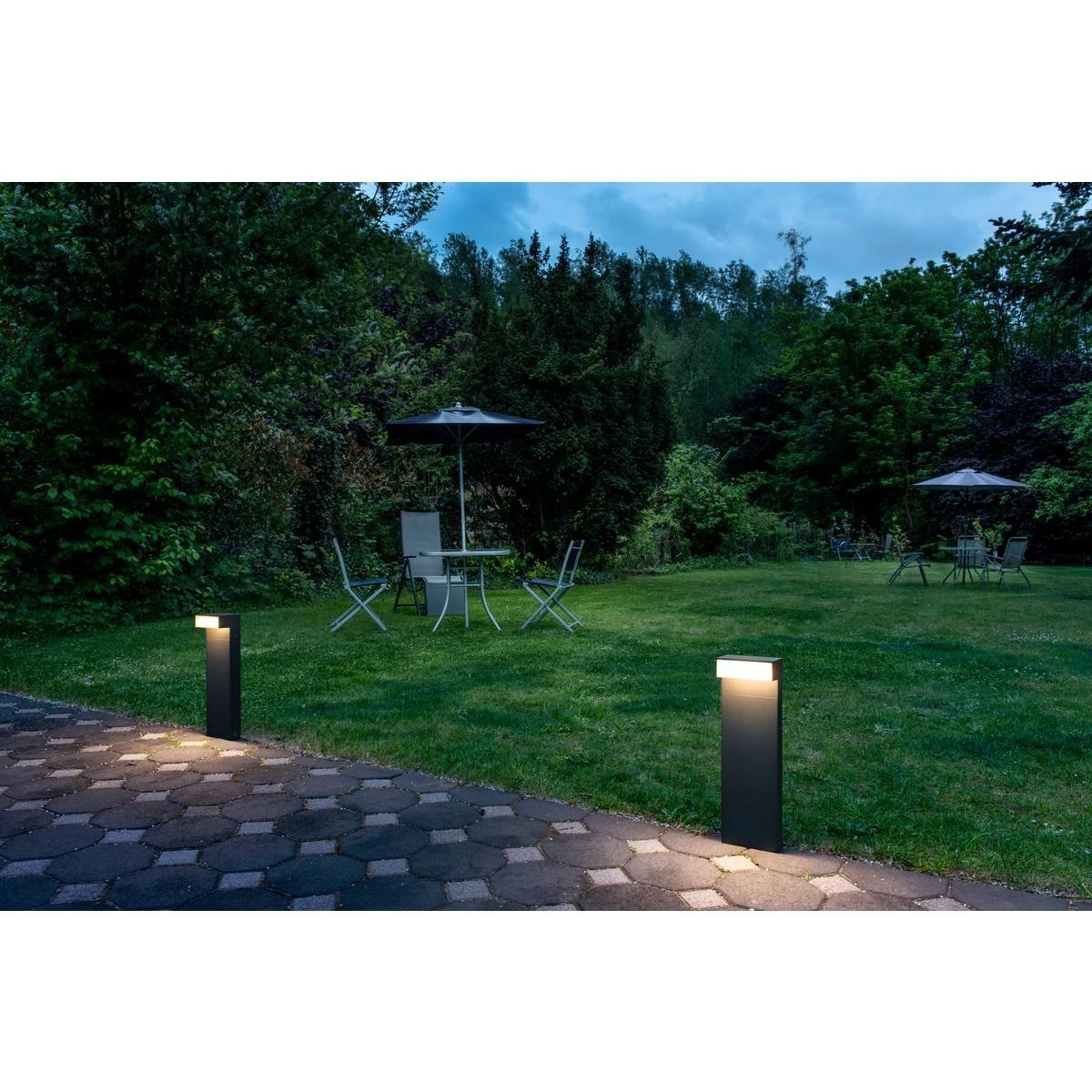 Padverlichting L-Line 50cm antraciet SLV 4024163236881