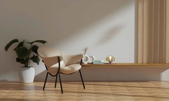 Tafellamp Genua bruin met goud glas Ø 24cm Masterlight 8718121357171