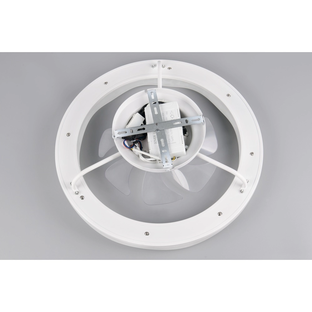 Witte ventilator Skaulo design Ø 50cm Trio 4017807698831