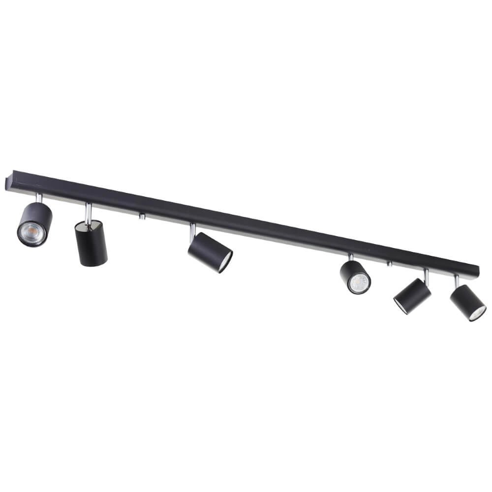 6-lichts plafondlamp Different design zwart Brilliant 4004353435294