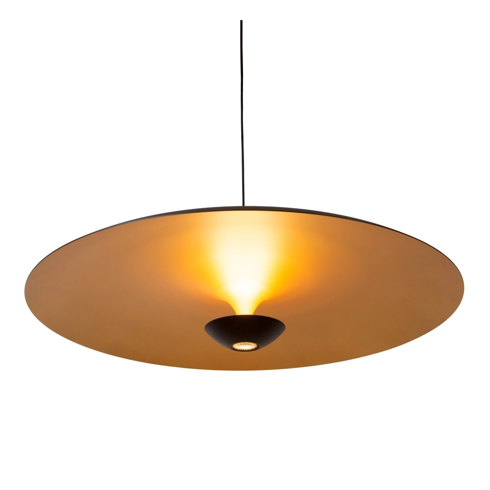 Design hanglamp Kenneth zwart Ø 80cm Premium by Lucide 5411212410450