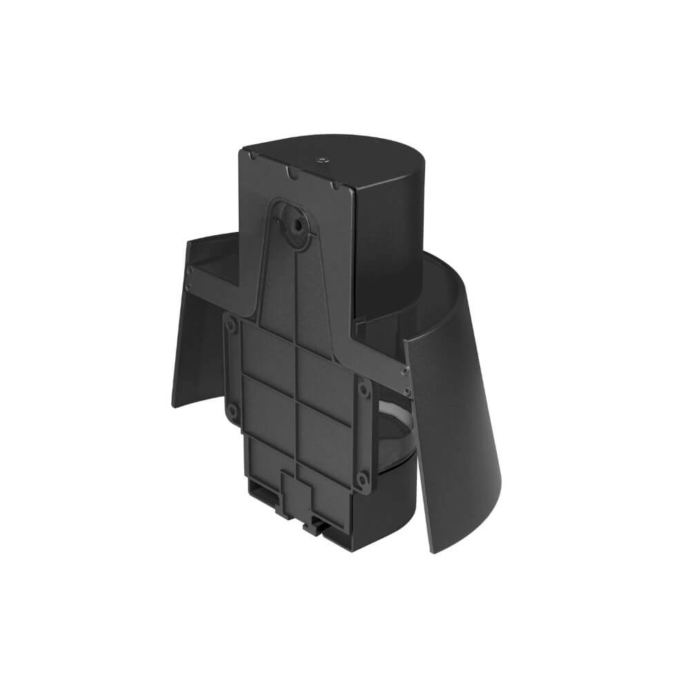 Zwarte muurlamp Phontoni 1x E27 SLV 4024163280969